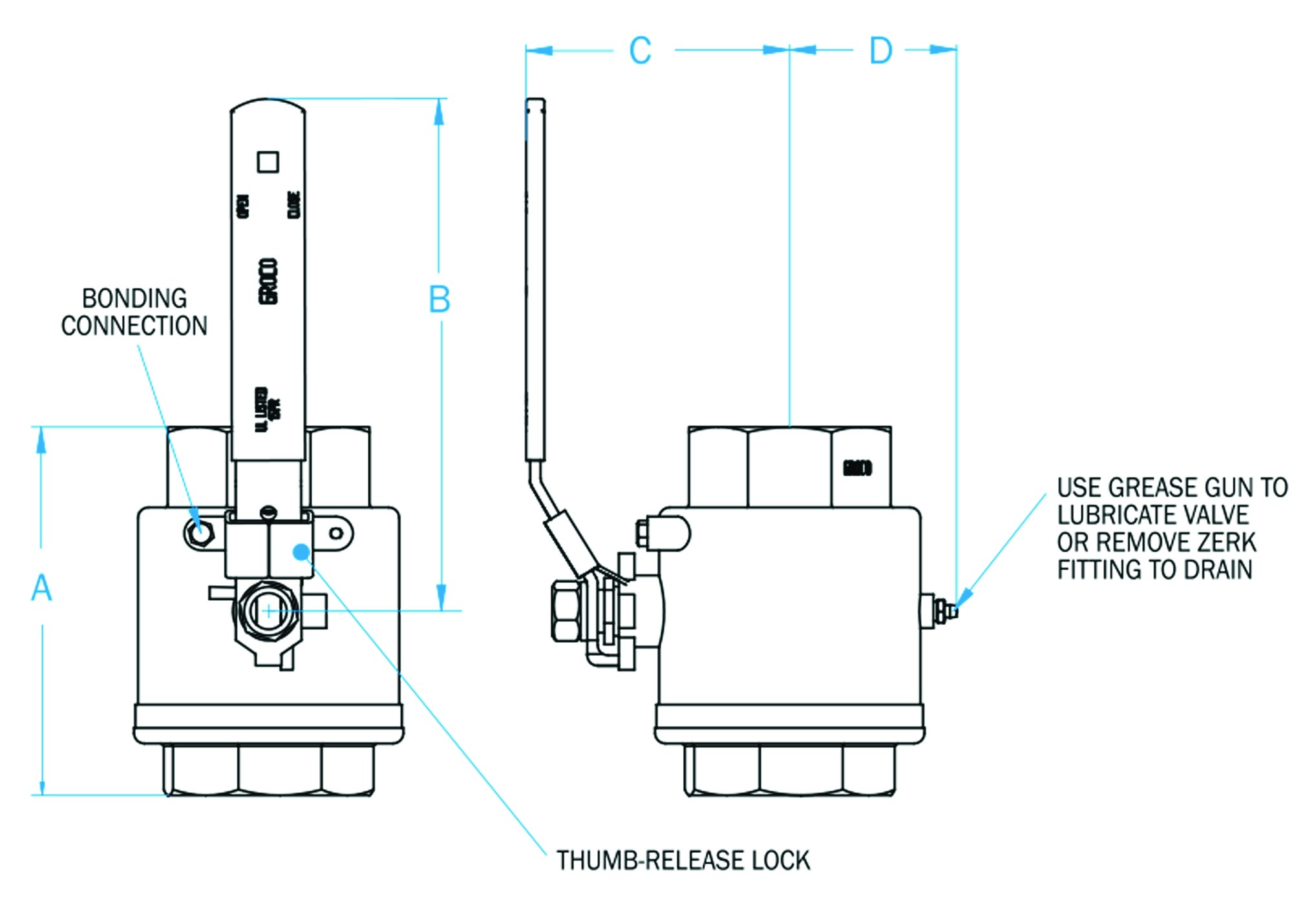 Winco TCT-750B ステンレススチール 交換用ボウ TCT-750 Kattex チーズスライサー用 Victaulic Manual Balancing Valves - Hydronic Balancing Flow Control